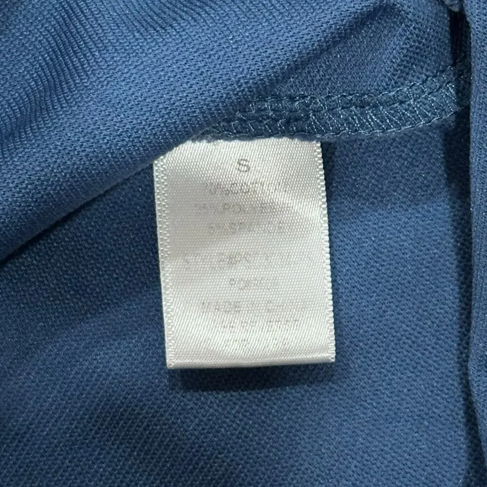 Piper & Scoot Exclusive Blue Short Sleeve Drawstring Dress - Size Small